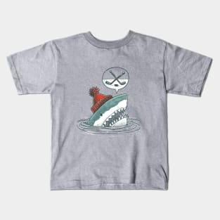 The Hockey Shark Kids T-Shirt